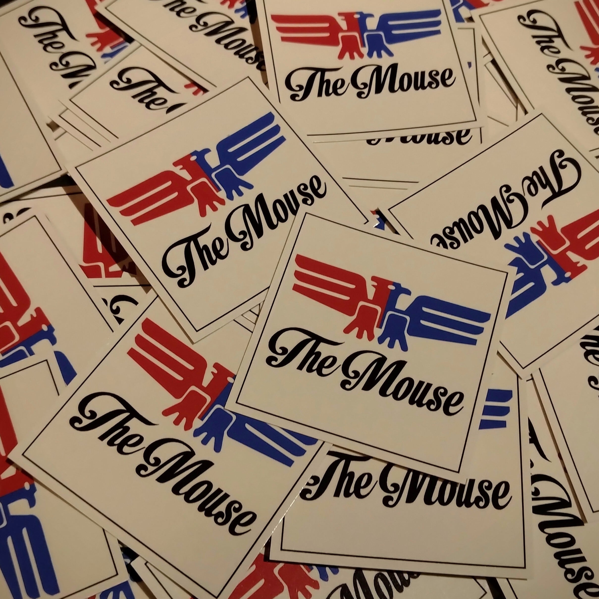 The Mouse Sticker 2pSet 500yen ザ·マウス ステッカー TUSH GENERAL STORE