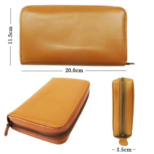 1円～3名様 Maturi 栃木レザー 牛革 コインスルー 縦型カード入れ 長財布 ラウンドファスナー MR-078 色選択 選べるカラー Maturi マトゥーリ 栃木レザー 牛革 コインスルー 縦型カード入れ