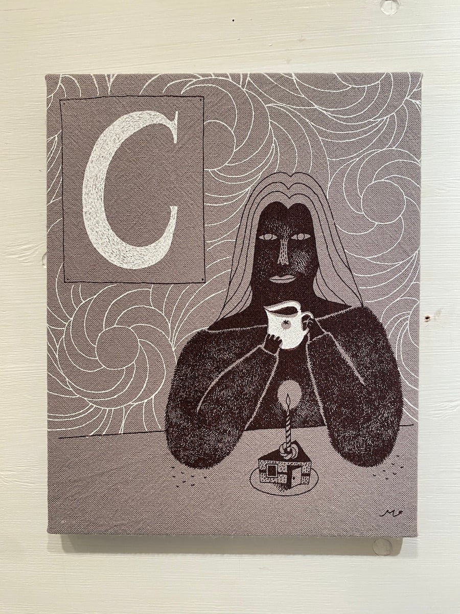 シルクスクリーン：ファブリックボード | BLUE FOREST ART STORE