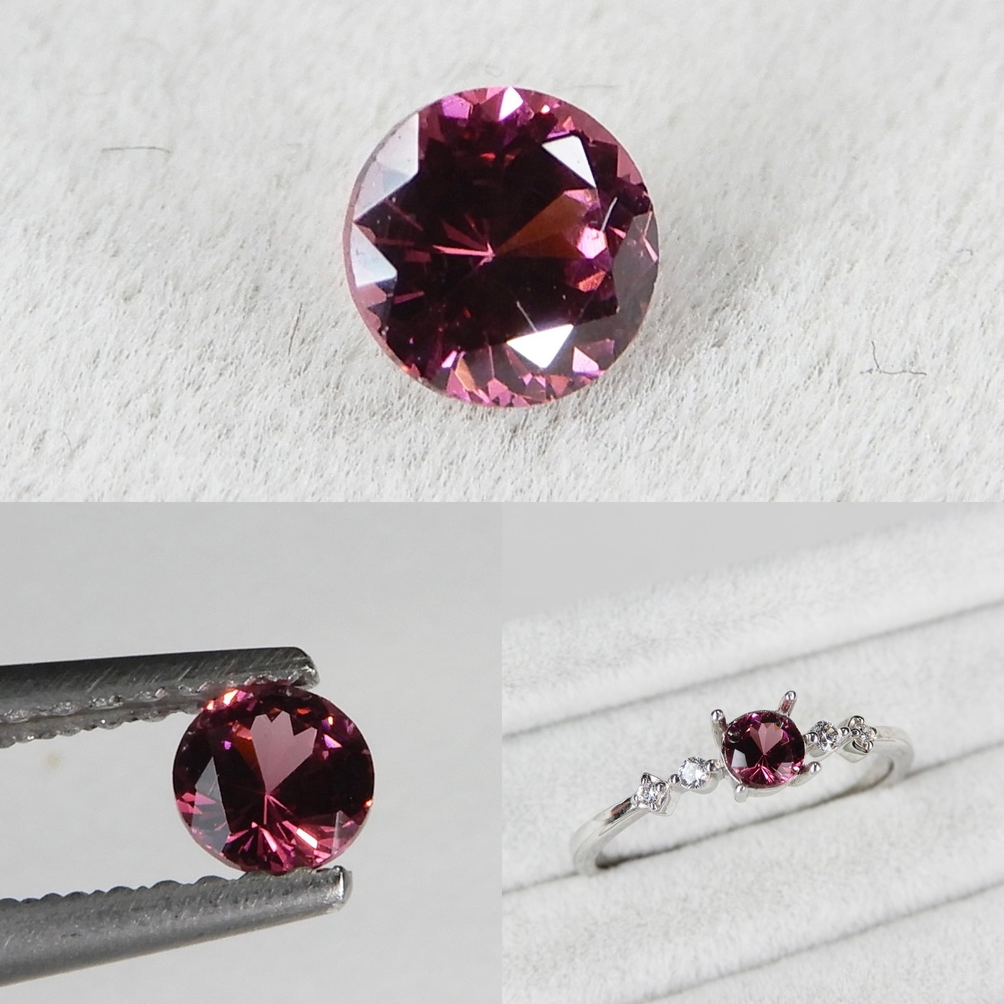 ロードライトガーネット 0.295ct《RR-16》ソ付