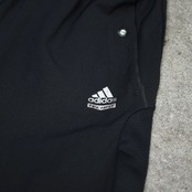 adidas side zip design wide nylon pants
