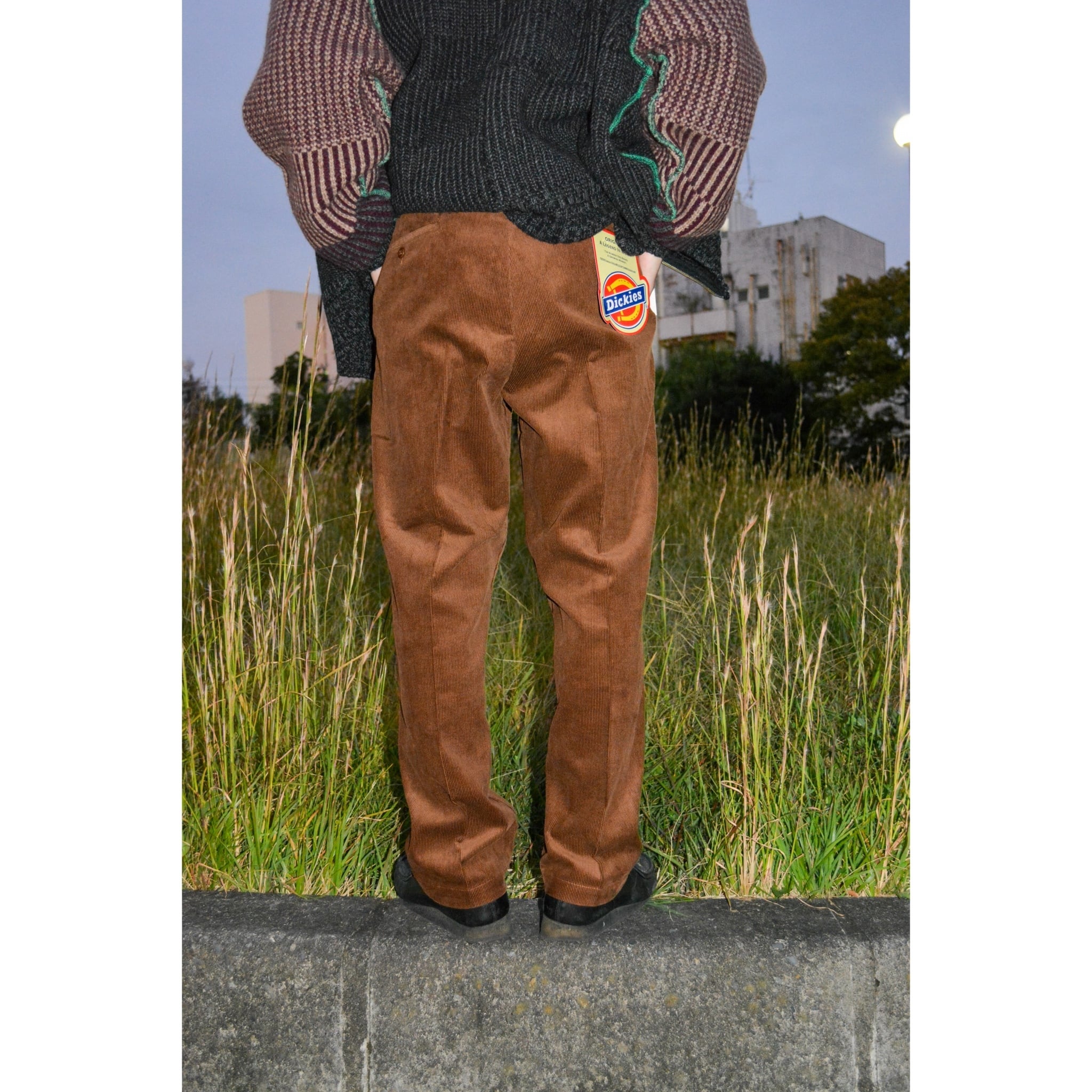 F-LAGSTUF-F x Dickies 619 ワイドワークパンツ ブラック 【公式通販】