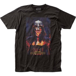 スター・ウォーズ Tシャツ Star Wars Obi-Wan Kenobi Darth Vader Painting Ver.1 Fitted Jersey