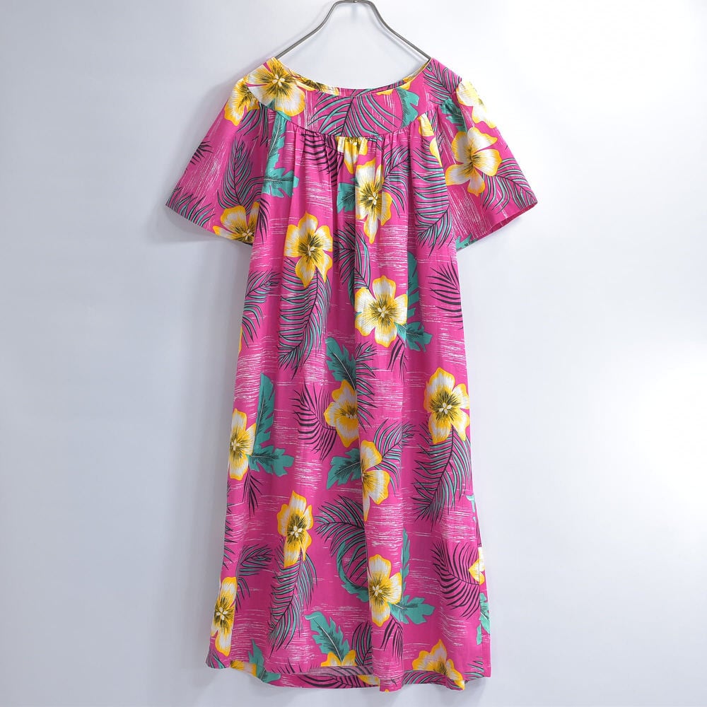 70～80s USA製 Stacy Stag ステイシースタグ フラワーパターン