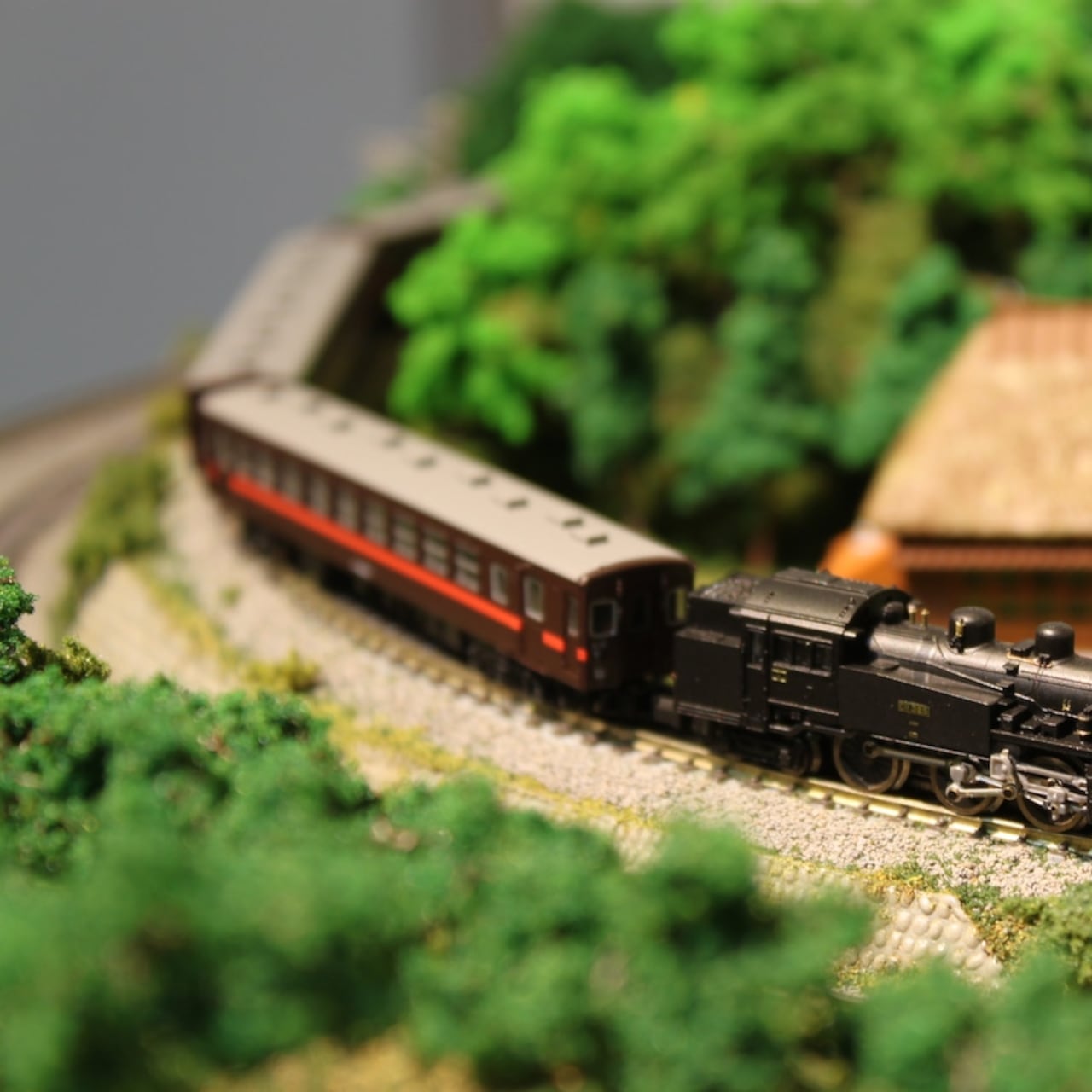 T014-4 もおか鐵道50系客車 赤帯3両セット (Moka Railway 50 Passenger
