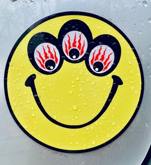 DAZEn'HAZE SMILE  CAR Magnet sheet