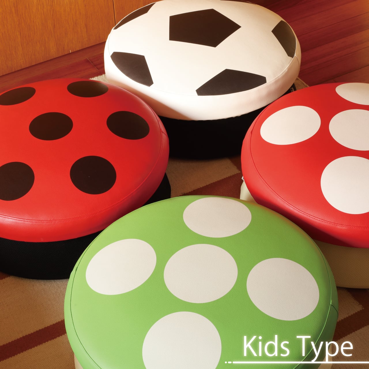 てんとう虫マクソンギア・ブイ　中古品になります OVER COVER Kids type ( てんとうむし / ボール / 赤いキノコ