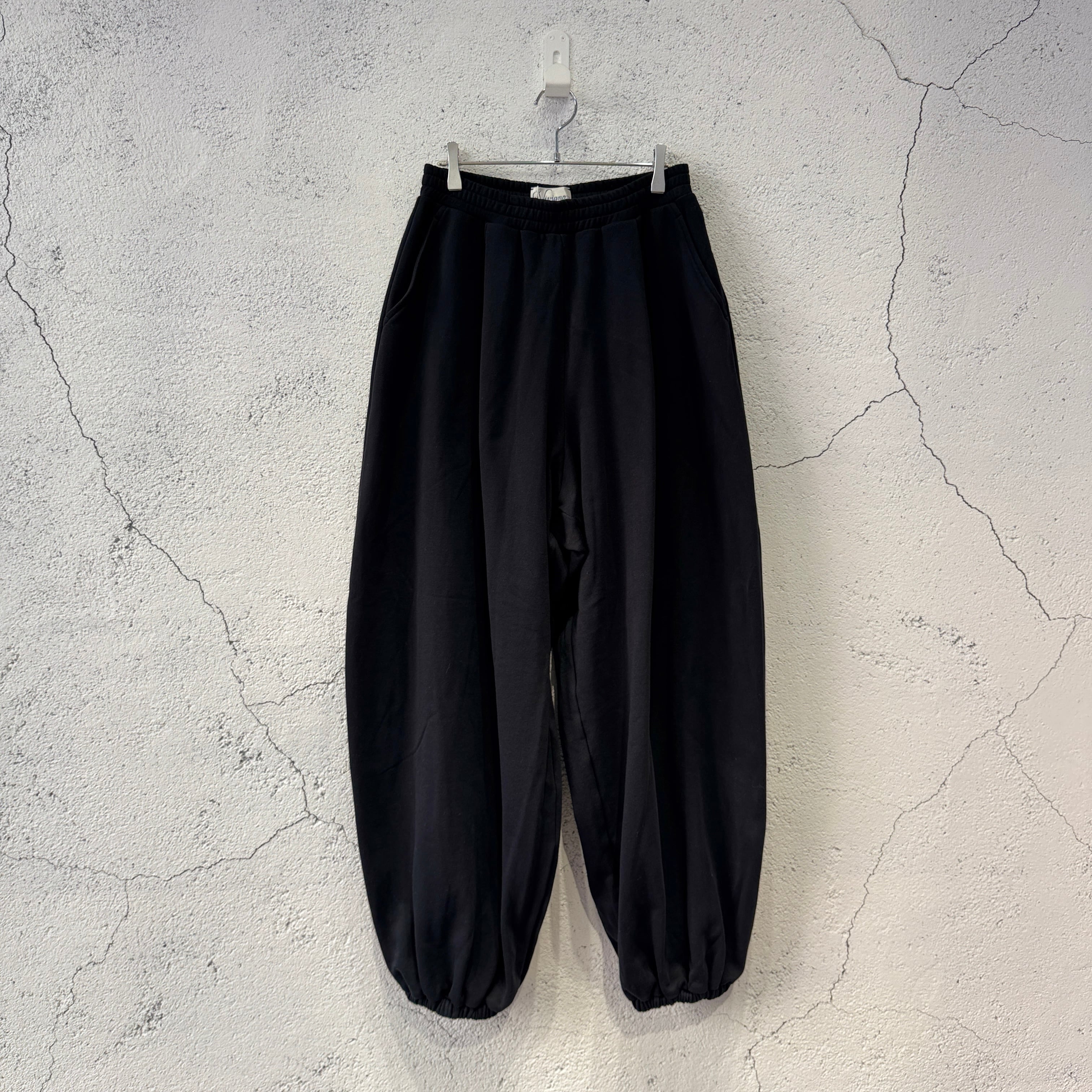 VIVIANO MENS / Jersey Balloon Pants / BLACK | ふぁいん