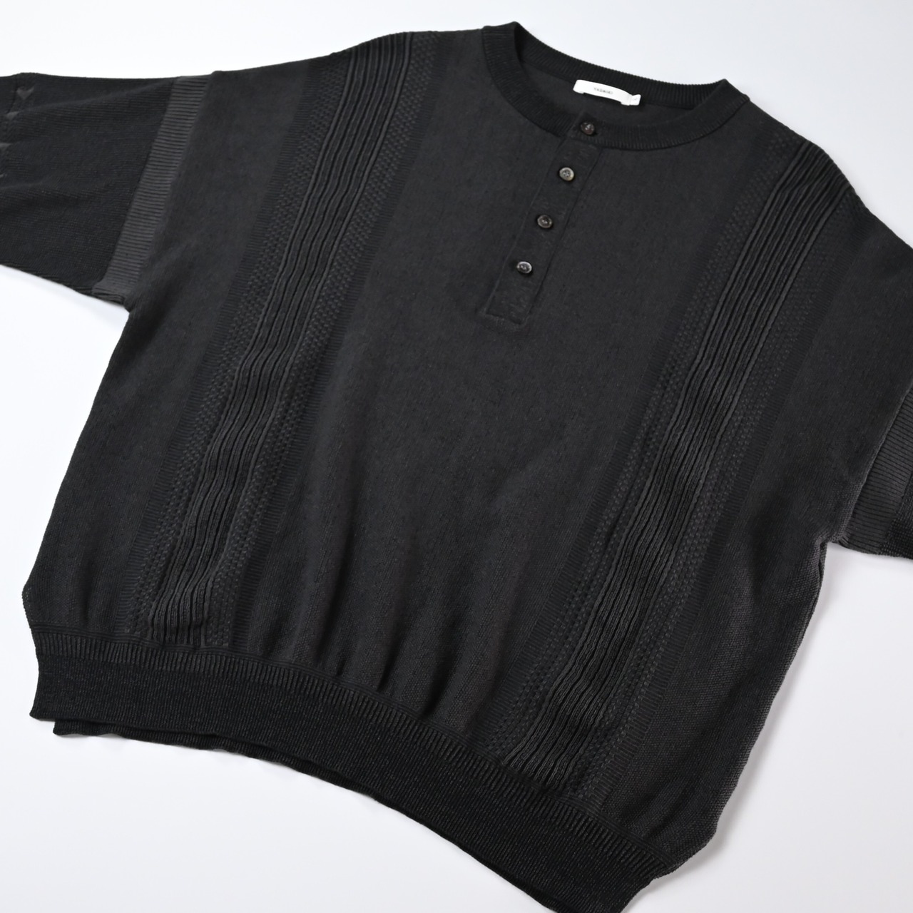 YASHIKI / Ryokufu Henley Knit