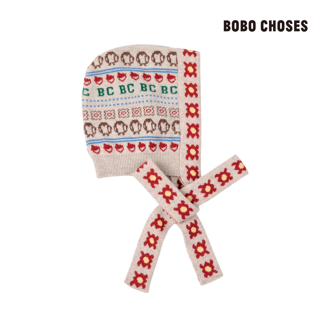 BOBO CHOSES / Bobo Choses knitted chapka / 26AW drop2