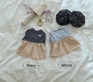 即納【HugMe】 Marin French Dress(2color)