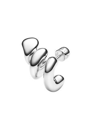 MARIA BLACK マリア・ブラック/Coil Crawler Pierced Earring - Silver