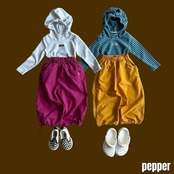 韓国子供服 / PEPPER / 26Autumn / カレーストリングパンツ / 秋服 *XS~XL *