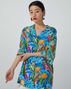 ALOHA Shirt(BLUE)