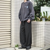 fox print fade peinted sweat