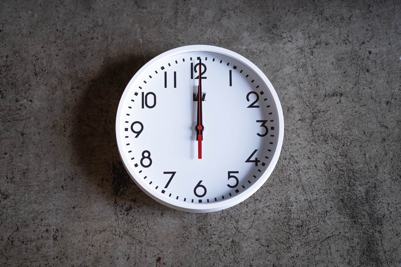 WESTERSTRAND QUARTZ CLOCK_A-FACE(φ230) | KUHONJI GENERAL STORE ( 9GS )