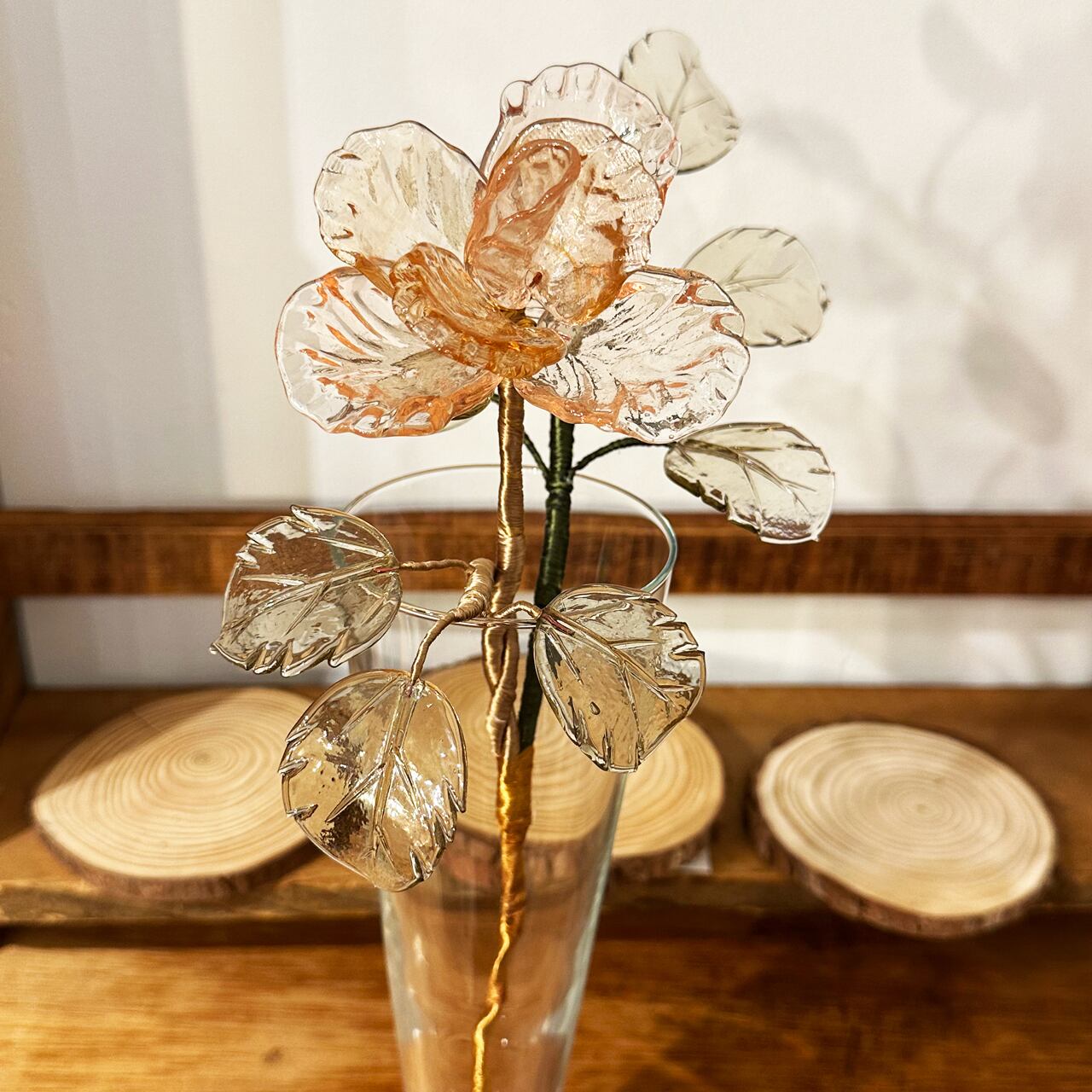 Item999 ヴェネチアンガラスの薔薇 splendore grandeスプレン