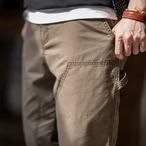 Wide Leg Work Pants with Thigh Pockets ◇H0191