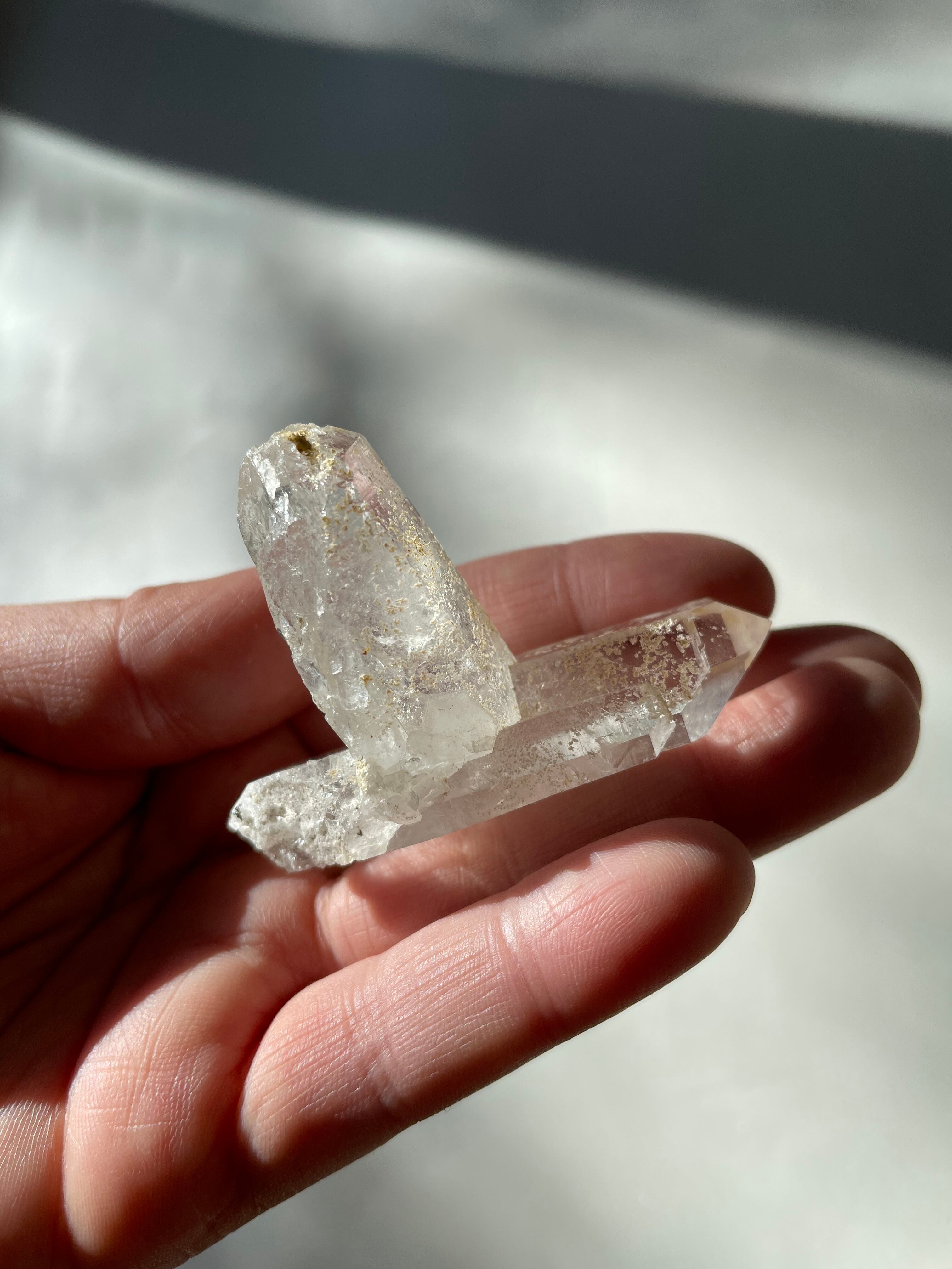 パキスタン　ギルギット　スカルドゥ産　ヒマラヤ水晶　ゴールデンヒーラーマニフェステーション　DT