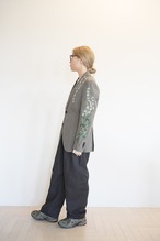 vintage tailored jacket-graycheck