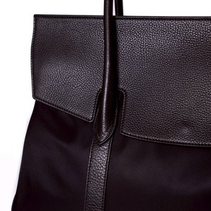 Sac caba a rabat forme(FLAP TOTE BAG) /【BLACK】