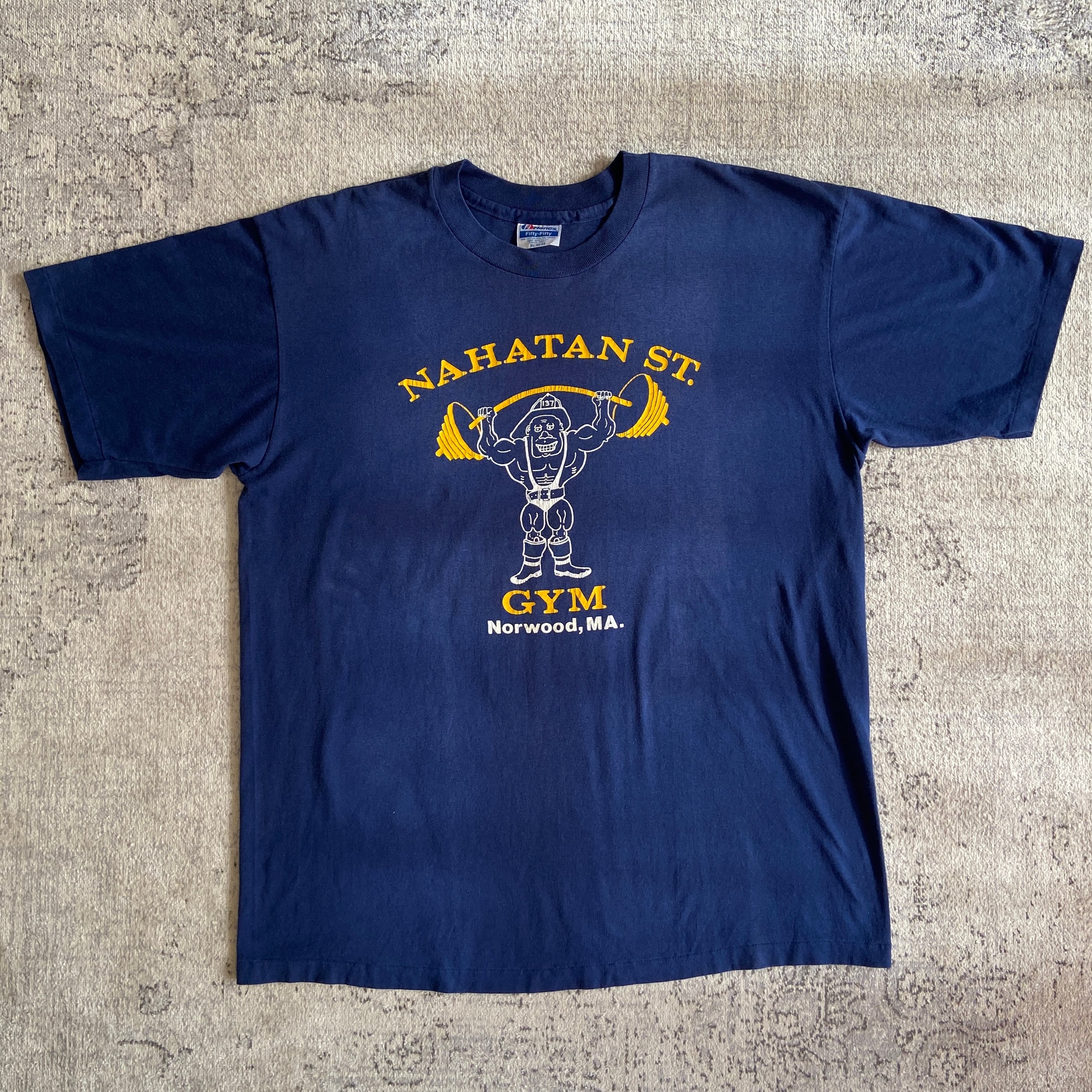 1990s Hanes GYM Tee XL Made in USA F699