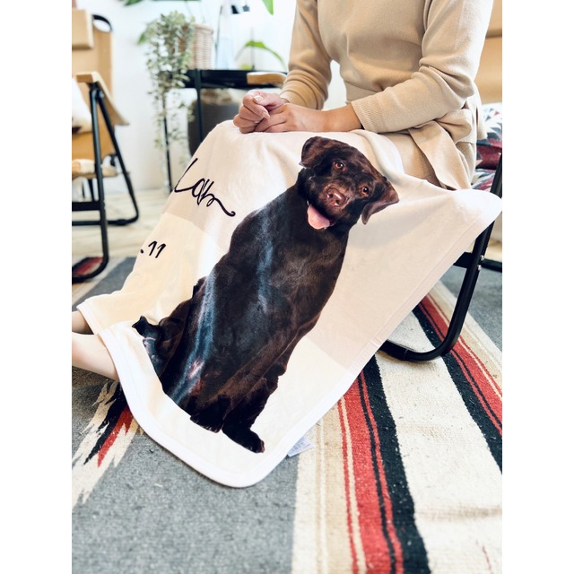 うちの子ブランケット