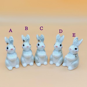 お箸どうぞうさぎ 箸置き グレー