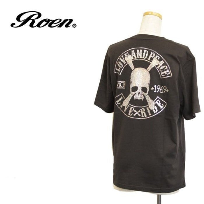 ロエン roen Tシャツ メンズファッション 半袖 tee トップス ドクロ