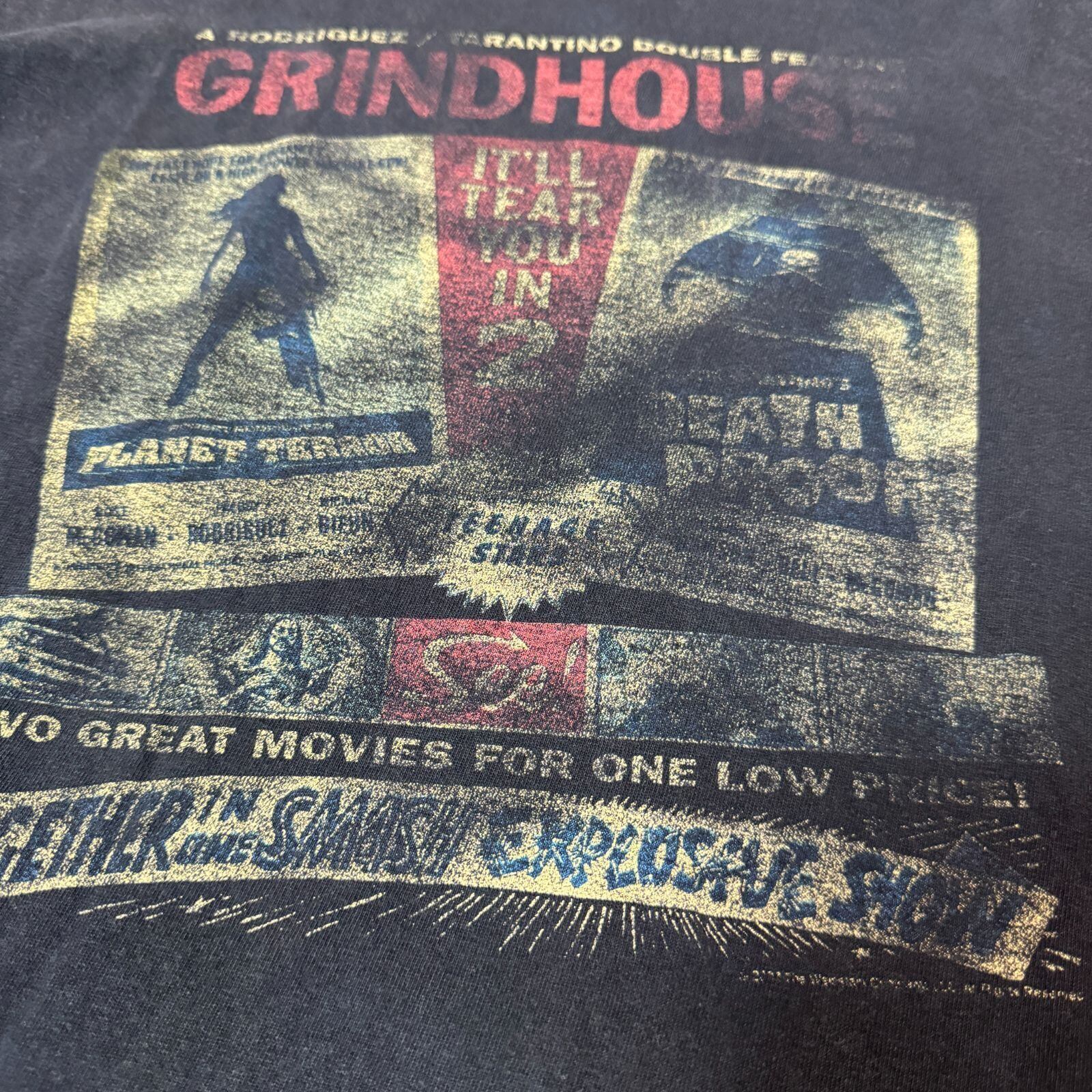 美品 プラネットテラー ビンテージ Tシャツ グラインドハウス タランティーノ 美品 プラネットテラー ビンテージ Tシャツ グラインドハウス