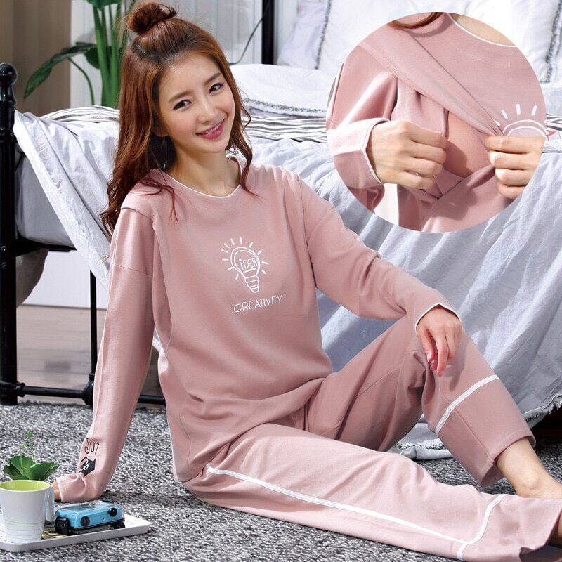 【新作】【送料無料】 コットンマタニティナーシングパジャマセット春秋授乳パジャマ妊婦妊娠ナイトウェアラウンジ スプリング 春物 オータム 秋物 AL expec418739007948