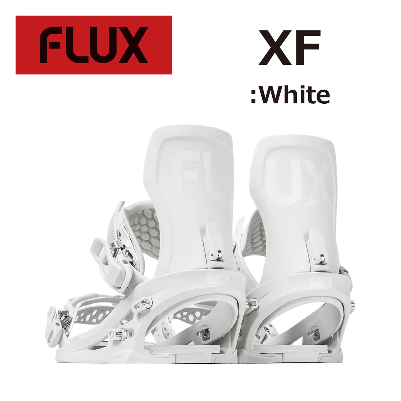 23-24年モデル FLUX .『 XF 』. WHITE . フラックス . エックスエフ  