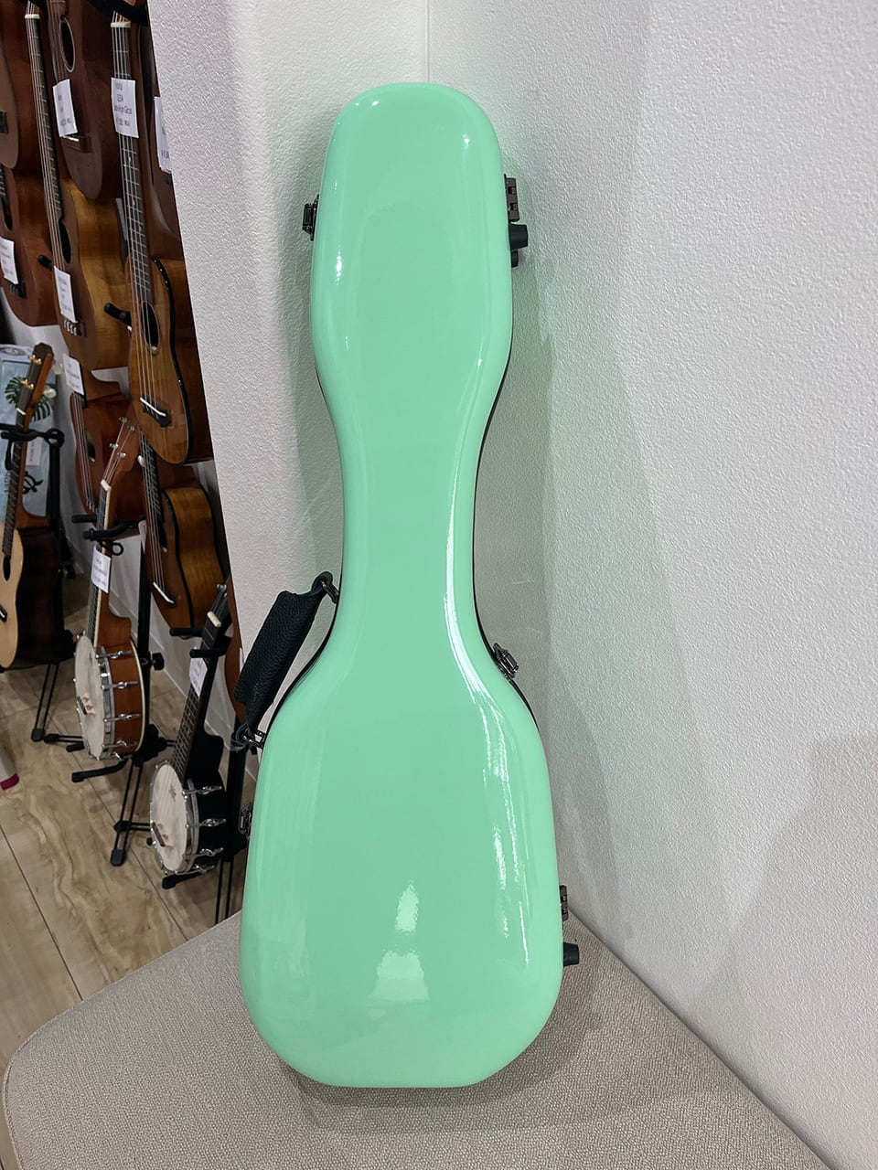 アランフェス ウクレレケース（コンサート用）パステルグリーン