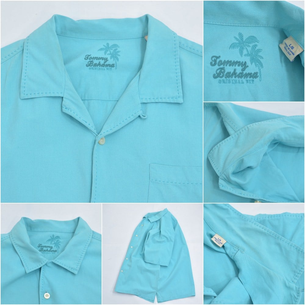 90~00s Tommy Bahama トミーババマ シルク アロハシャツ 90~00s Tommy Bahama トミーババマ シルク アロハシャツ