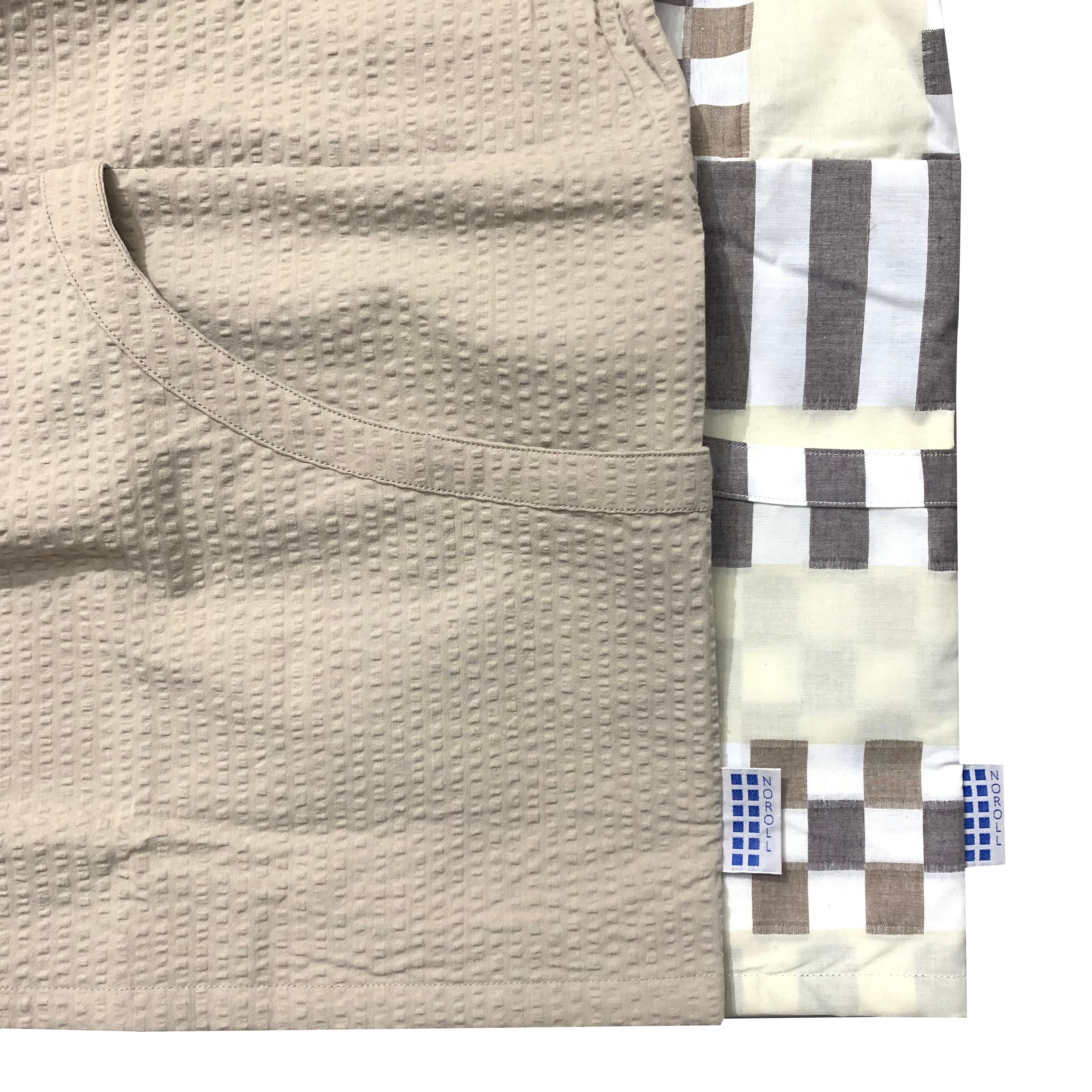 NOROLL / THROUGH SOLID SHIRTS -BEIGE- | THE NEWAGE CLUB
