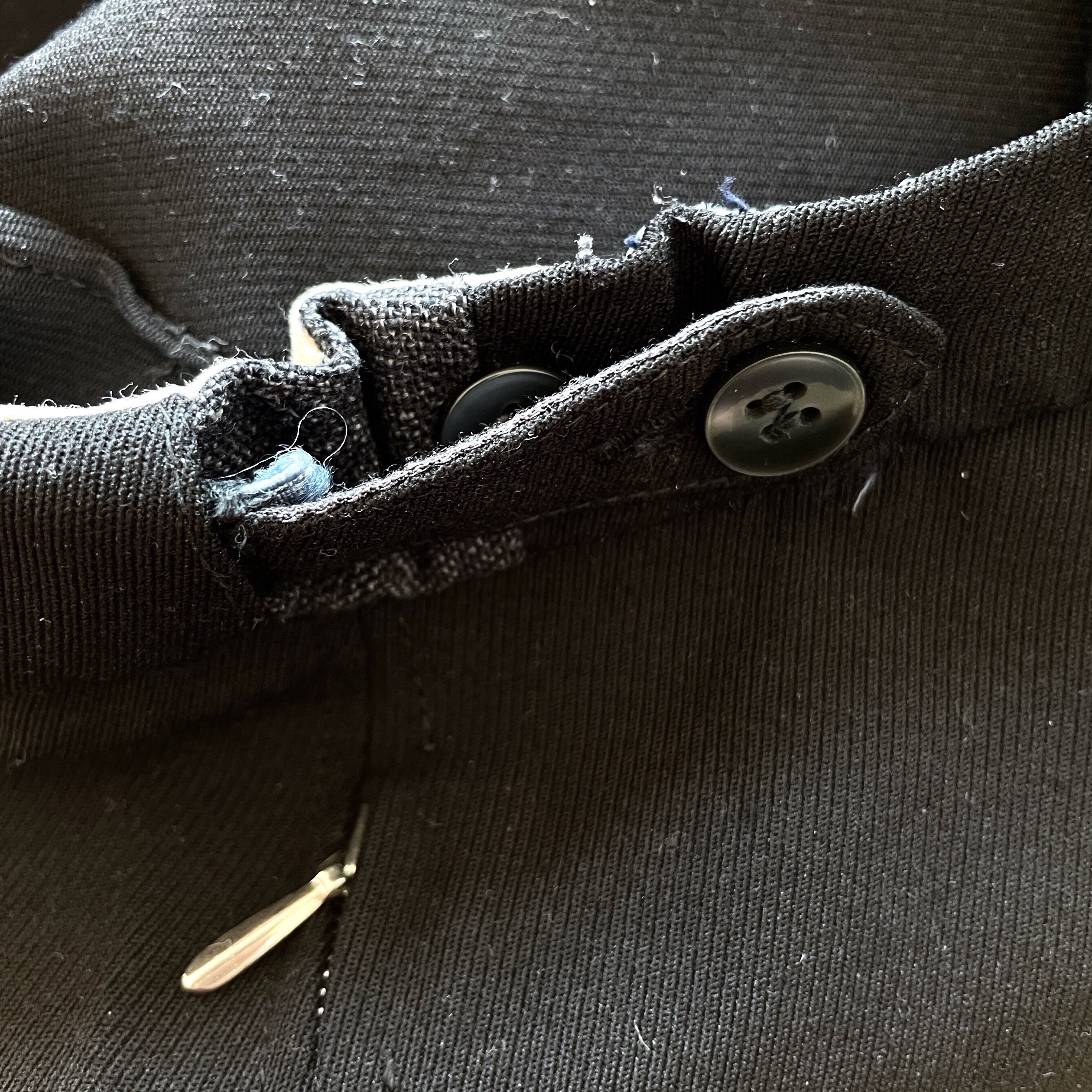50's black leisure pants 50s vintage sports pant スポーツパンツ