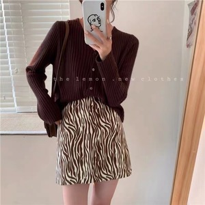 Vネックオーバーショートカーディガン　AJ111-615