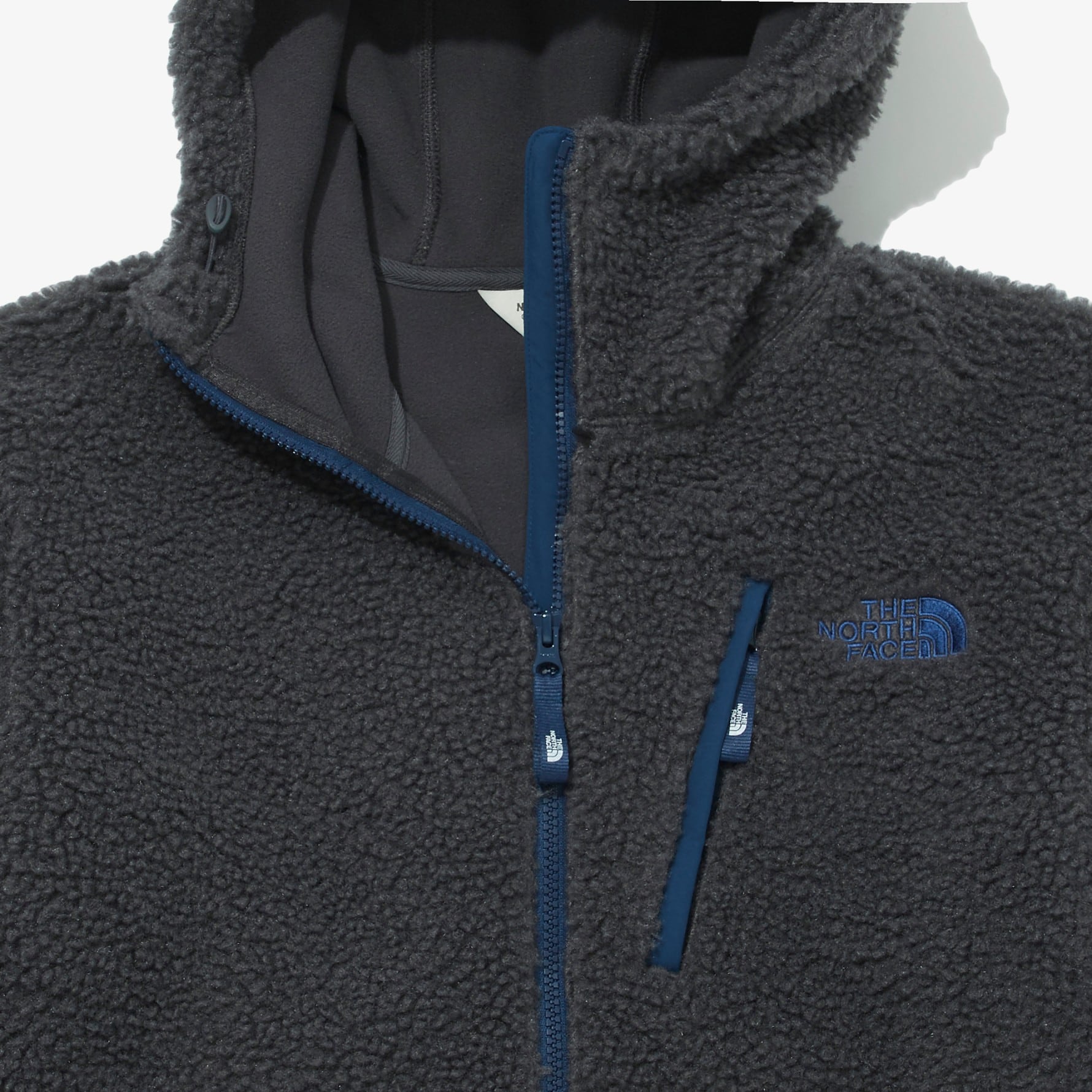 THE NORTH FACE ホワイトレーベル RIMO FLEECE HOOD JACKET ザノースフェイス リモ フリースフードジャケット ボア  / グレー | garb powered by BASE