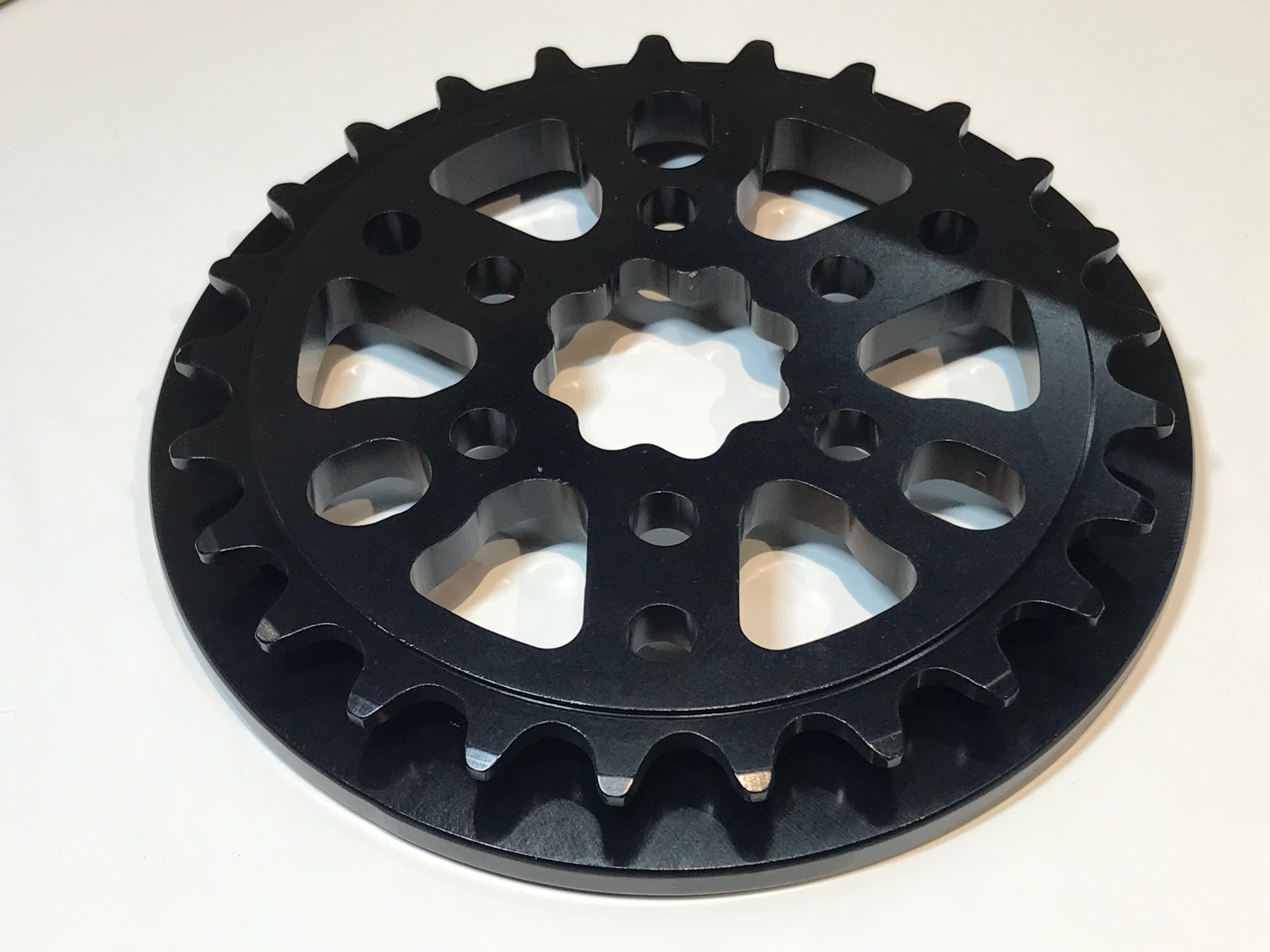 Profile Racing SIGNET GUARD SPLINE SPROCKET 25T Black | bmxshop