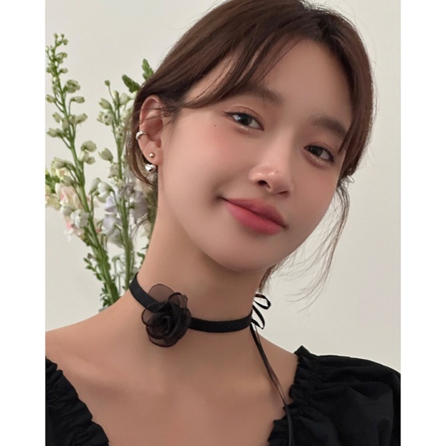 erban文字が書いてる愛心ピアス