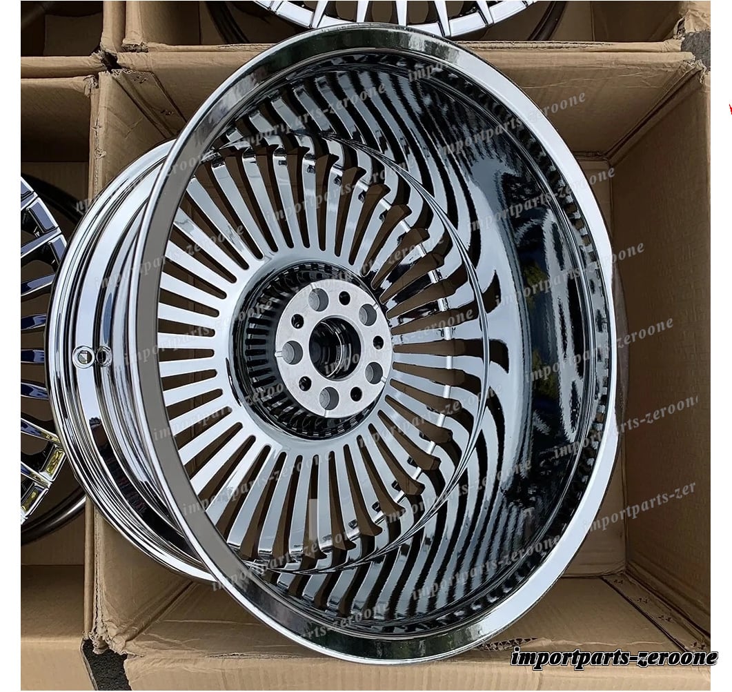 2018+ アウディq8 sq8 20x8.5 オフセット 20インチ クロームスタイル