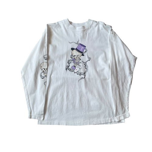 1990s LISA OSCARSON Hand Painted L/S T-shirt