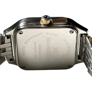 MAUBOUSSIN combicolor case shell dial quartz watch