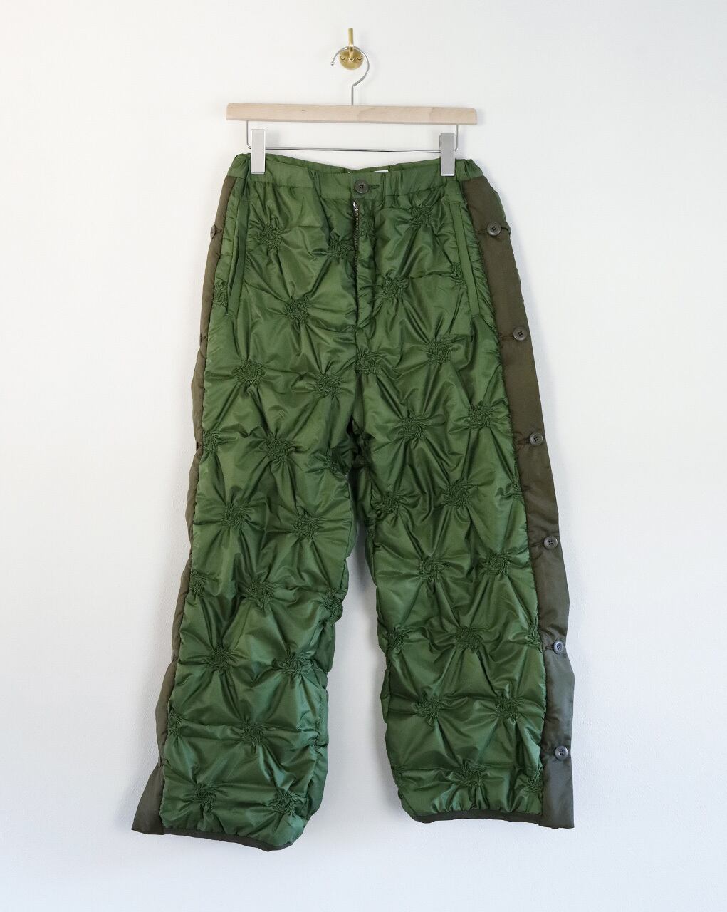 BELPER - QUILTING PANTS / KHAKI | momi