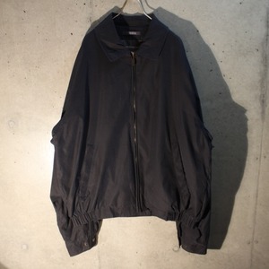 Poly Navy Blouson