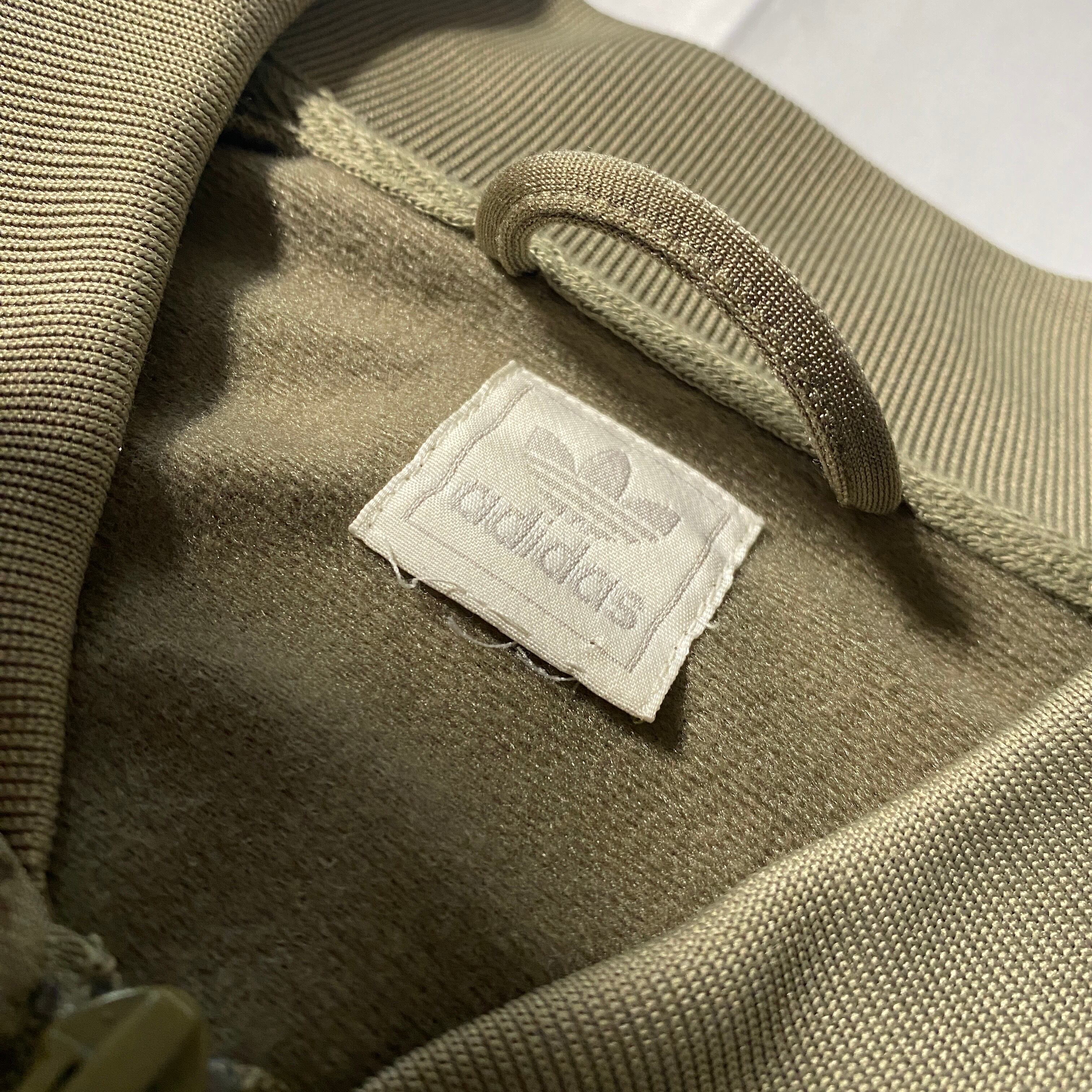 良色 Adidas Y2K Olive Grey Track Jacket | WAGENTYPEII