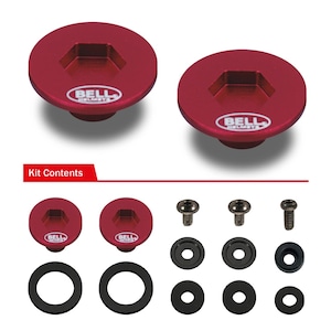 686R BELL screw set, various colors（Red）