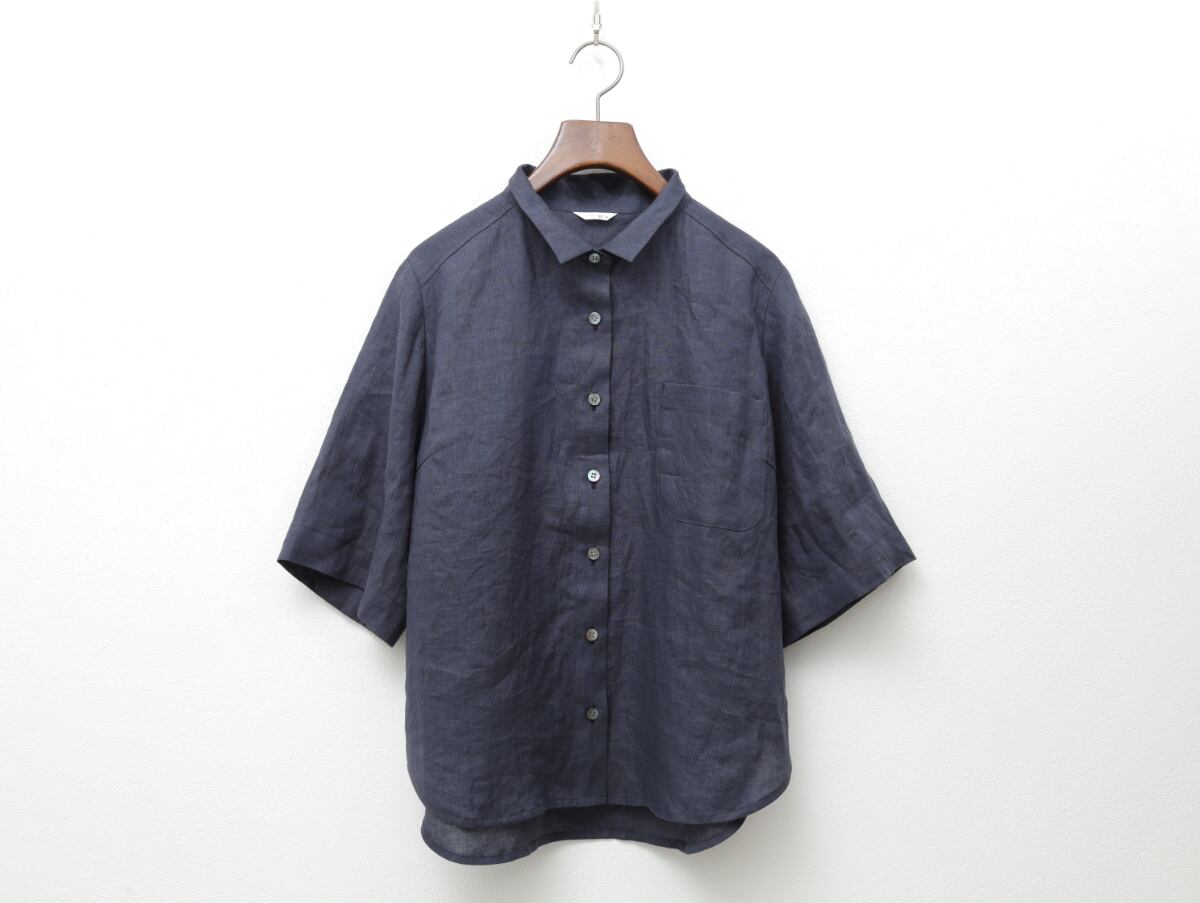 美品　日々　小森縫製　リネン　バンブー　クルーネックワンピース　フリー 未使用品】日々 小森縫製 バンブーリネンのワンピース - メルカリ