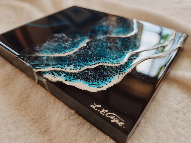 333.オーシャンレジンアート F0パネル