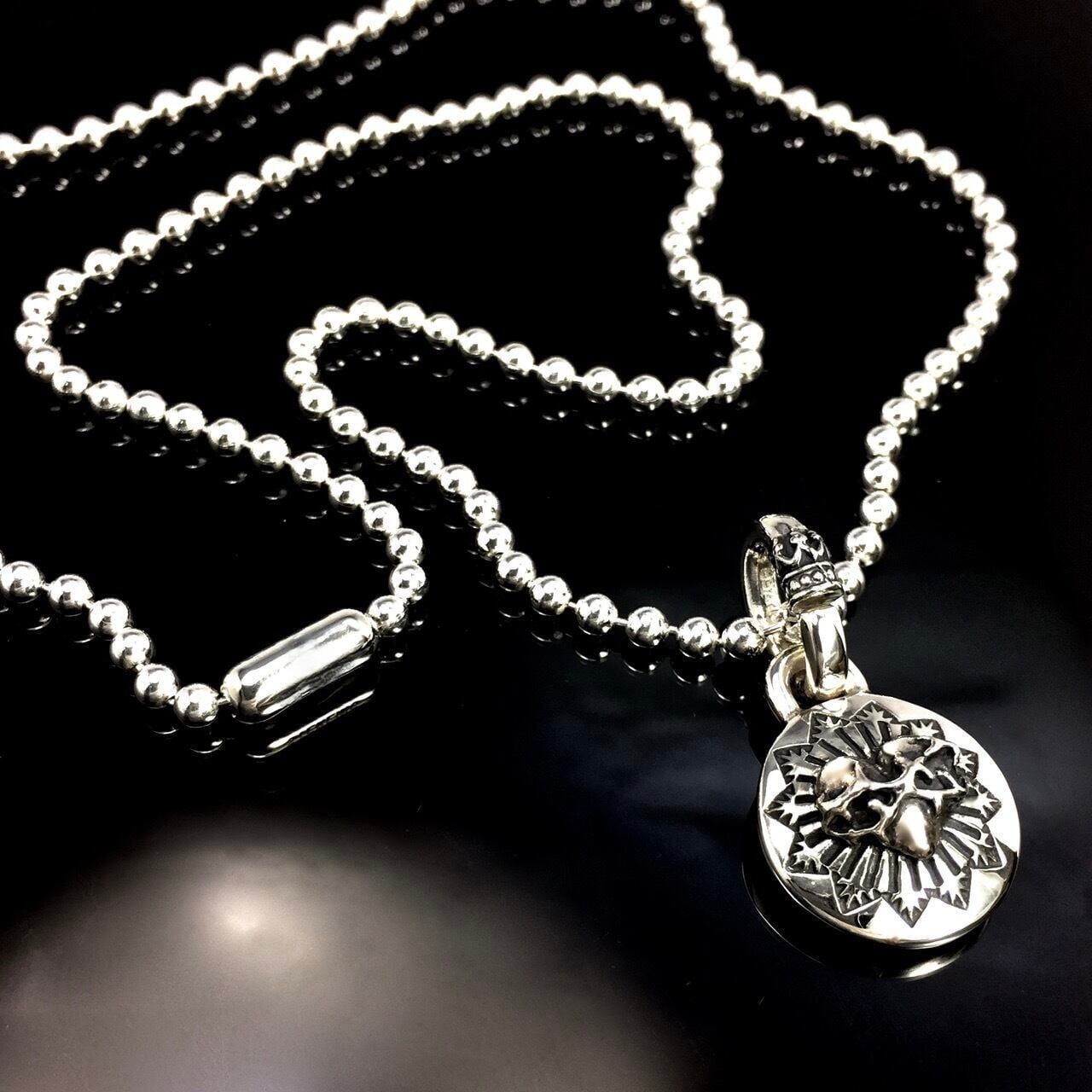 PENDANT [SW:HEART] / スタンプワークハートペンダント | GODSIZE